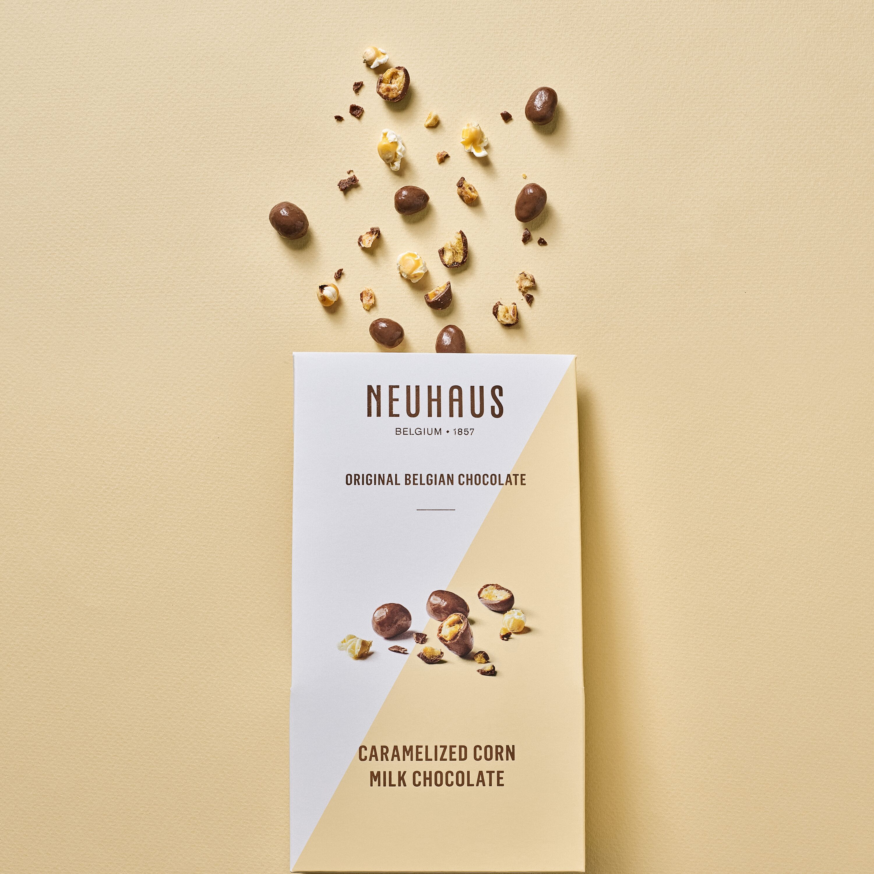 Belgian CHOCOLATE MOMENTS - HONEY CORN | Neuhaus Chocolates